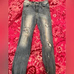 Used Buckle jeans, low rise. Size 25